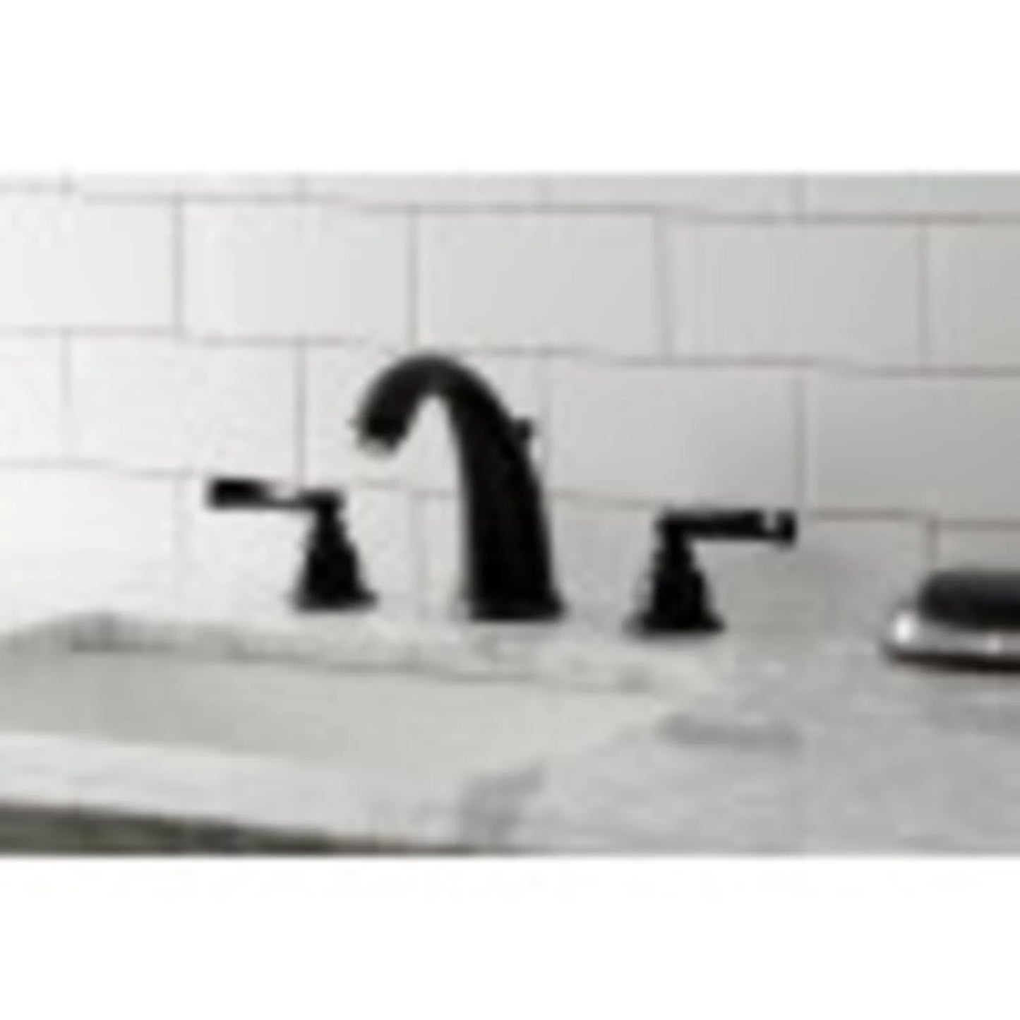 Kingston Brass KB982FL Widespread Bathroom Faucet, Polished Brass