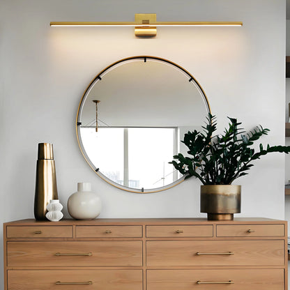Modern Vanity Lighting Fixtures 39 Inch Bathroom Vanity Lights Over Mirror Wall Sconce for Bathroom Gold Warm Lighting Bath Wall Sconce