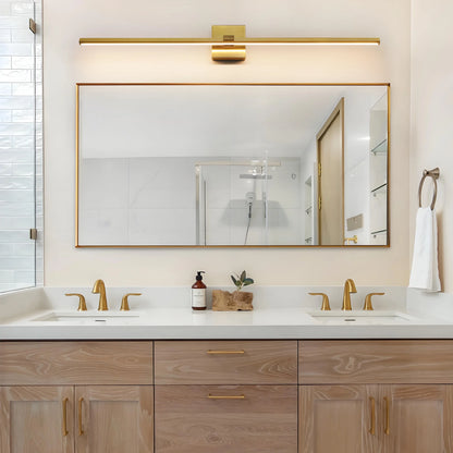 Modern Vanity Lighting Fixtures 39 Inch Bathroom Vanity Lights Over Mirror Wall Sconce for Bathroom Gold Warm Lighting Bath Wall Sconce