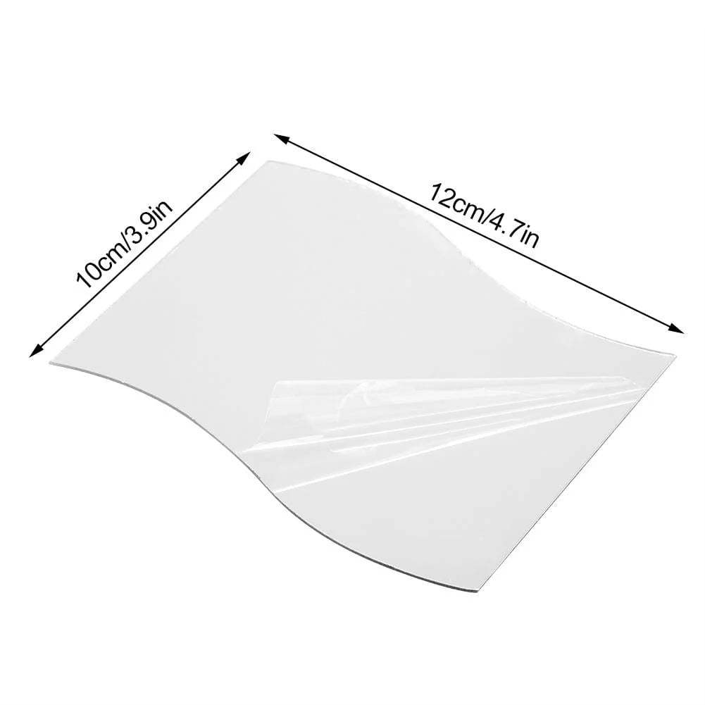 Ccdes Wall Mirror Set,6Pcs/Set Waves Shape Wall Mirror Sticker Free Combination Home Bathroom Decor,Wall Mirror
