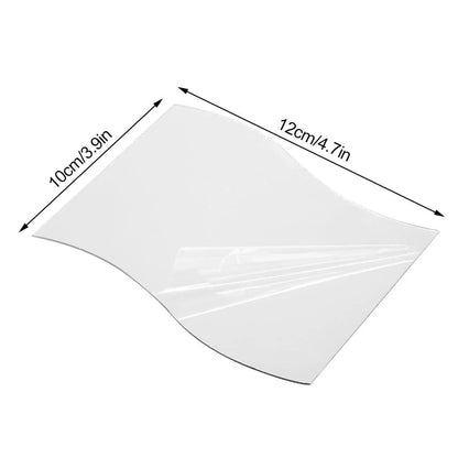 Ccdes Wall Mirror Set,6Pcs/Set Waves Shape Wall Mirror Sticker Free Combination Home Bathroom Decor,Wall Mirror