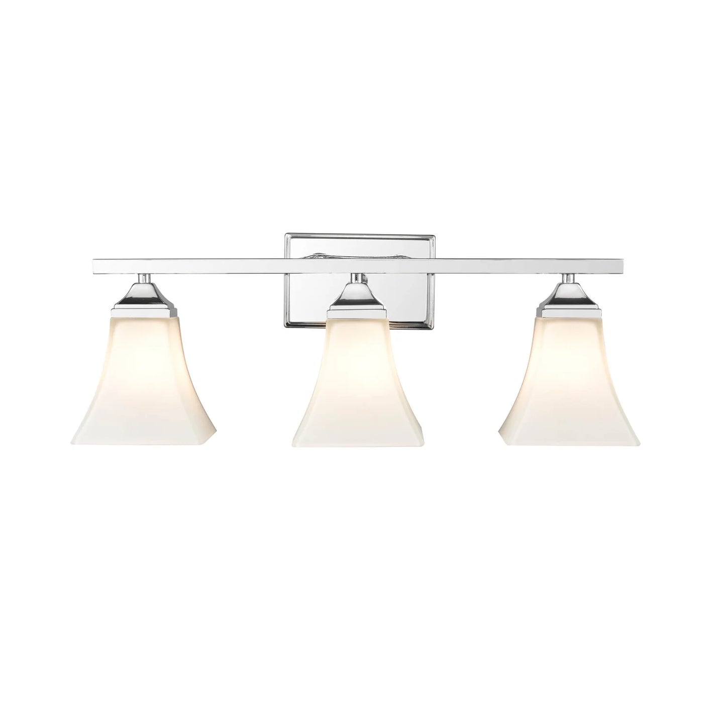 4503-BN-Millennium Lighting-3 Light Bath Vanity-9 Inch Tall and 23.25 Inch Wide-Brushed Nickel Finish