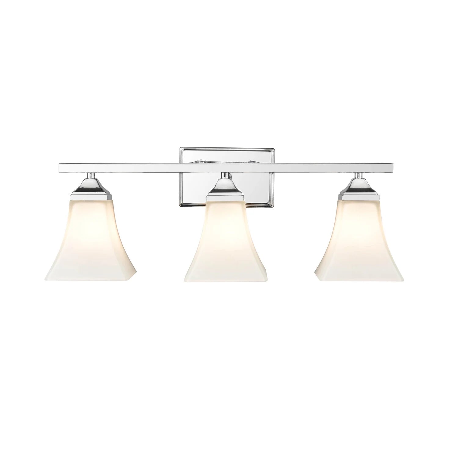 4503-BN-Millennium Lighting-3 Light Bath Vanity-9 Inch Tall and 23.25 Inch Wide-Brushed Nickel Finish