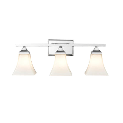 4503-BN-Millennium Lighting-3 Light Bath Vanity-9 Inch Tall and 23.25 Inch Wide-Brushed Nickel Finish