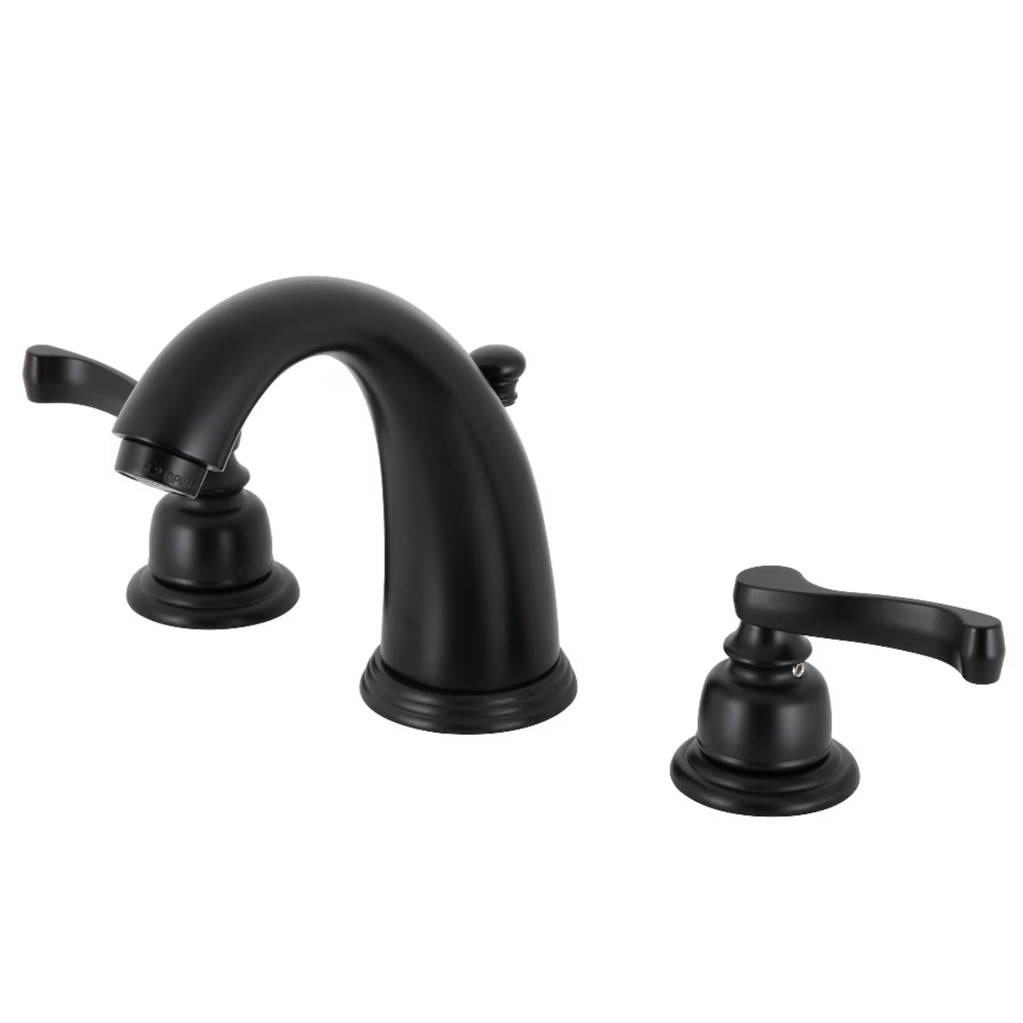 Kingston Brass KB982FL Widespread Bathroom Faucet, Polished Brass