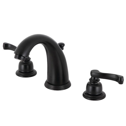 Kingston Brass KB982FL Widespread Bathroom Faucet, Polished Brass