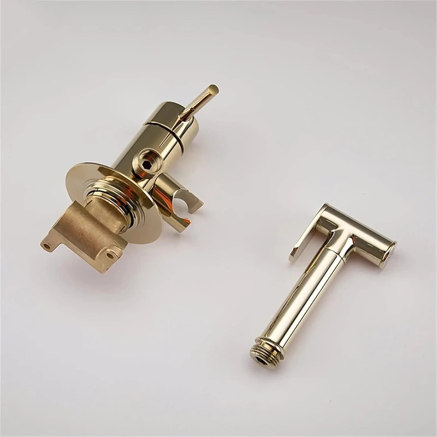 Cloth Diaper Shattaf, Bidet Faucets Brass Bathroom Ass Shower Sprayer, Toilet Bidet Mixer Bidet Hygienic Shower, Hot and Cold Anal Cleaner Faucet