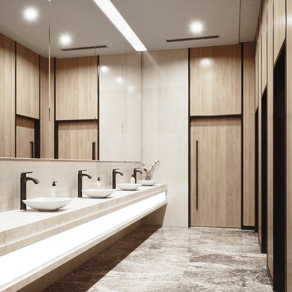 VIGO Hyacinth Modern White Matte Stone 14 in. L x 14 in. W x 4 in. H Square Vessel Bathroom Sink