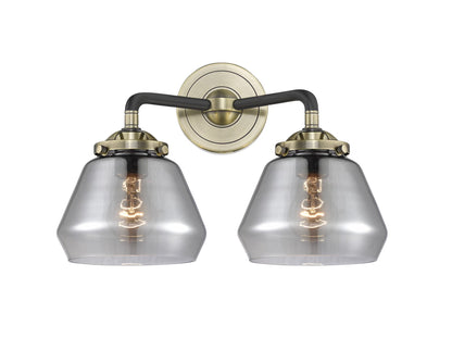 Innovations Lighting 284-2W Fulton Fulton 2 Light 15" Wide Bathroom Vanity Light - Black
