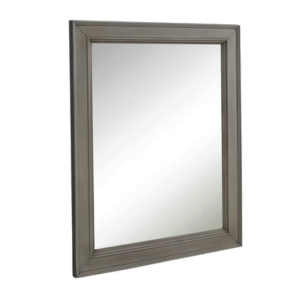 Kitchen Bath Collection KitchenBathCollection Napa 28-inch Wall Mirror Chocolate