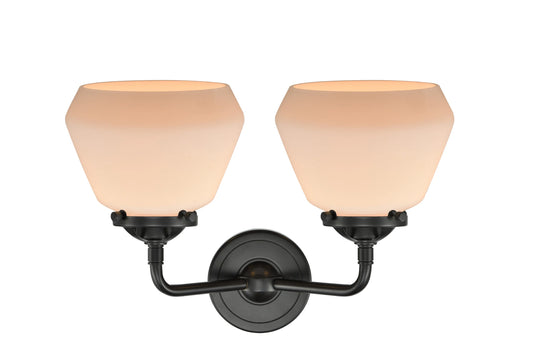 Innovations Lighting 284-2W Fulton Fulton 2 Light 15" Wide Bathroom Vanity Light - Black