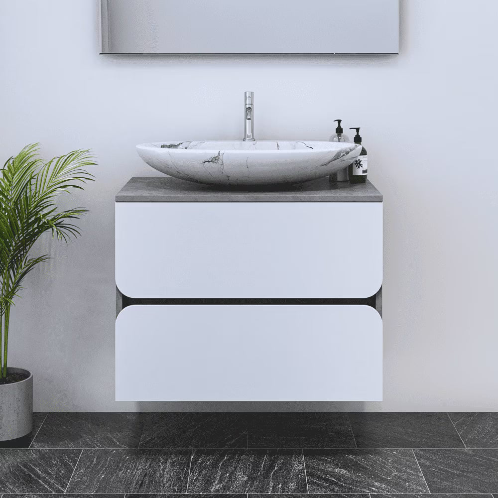 Azurro 2S 80 Floating Bathroom Vanity (32" Width)