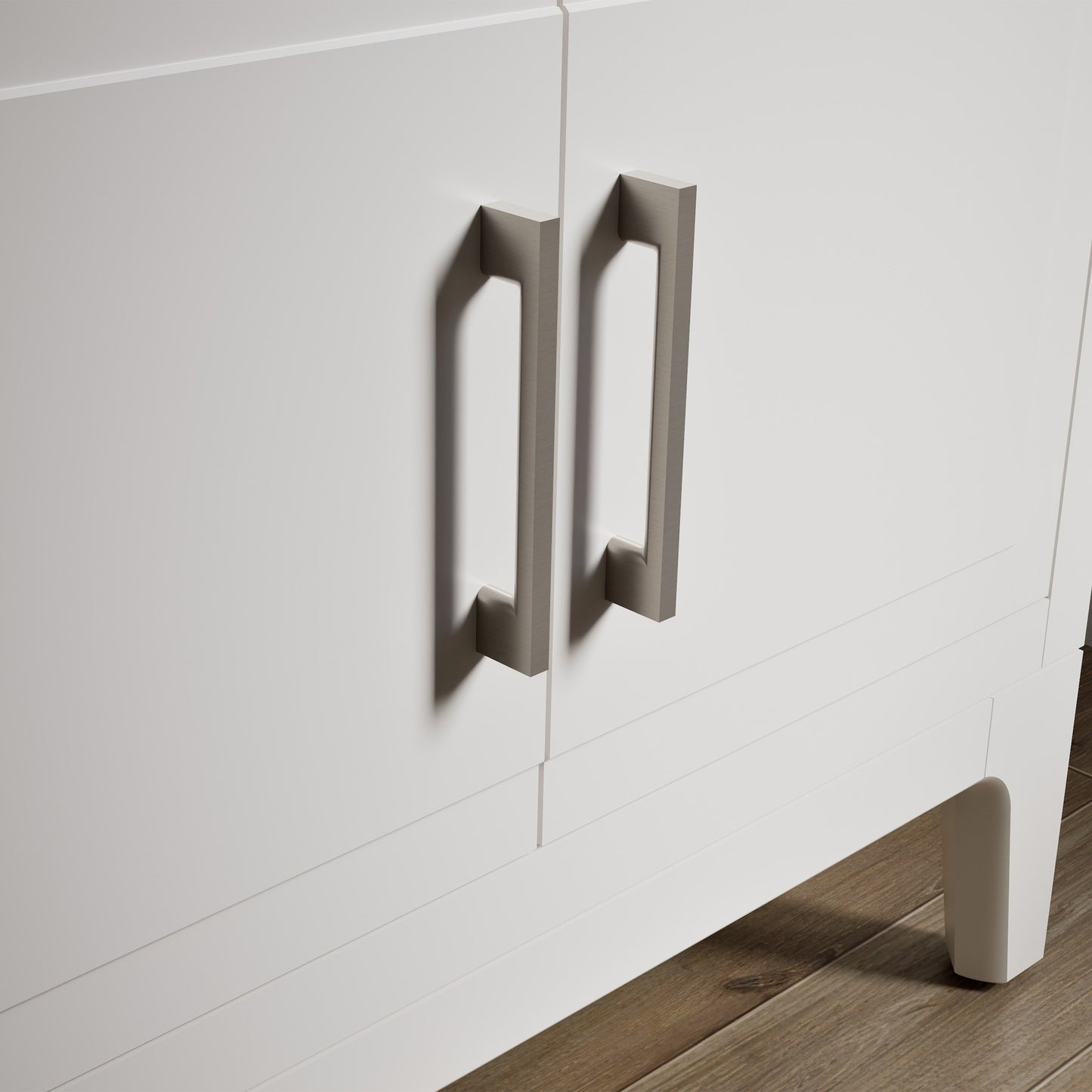 Tio Bathroom Vanity Cabinet with Sink and Quartz Top in White
