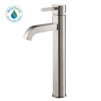 KRAUS Ramus Tall Vessel Bathroom Faucet, Oil Rubbed Bronze Finish