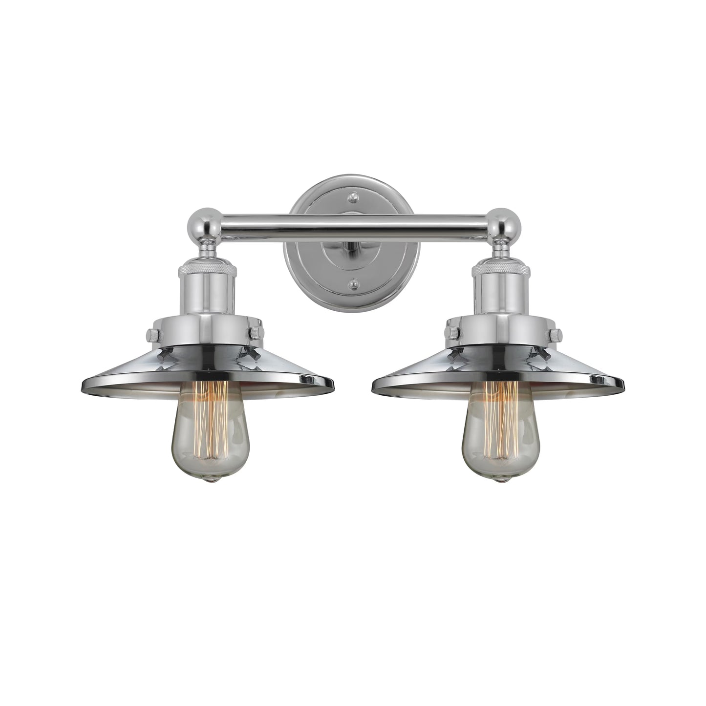 Innovations Lighting Railroad - 2 Light 17" Bath Vanity Light Antique Brass