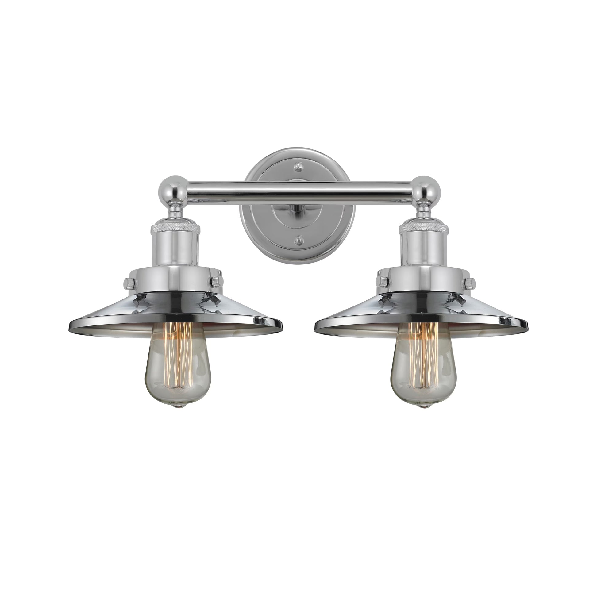 Innovations Lighting Railroad - 2 Light 17" Bath Vanity Light Antique Brass