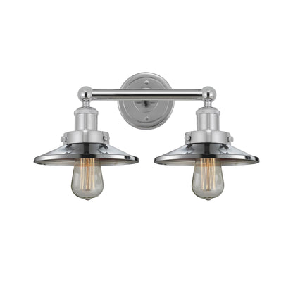 Innovations Lighting Railroad - 2 Light 17" Bath Vanity Light Antique Brass