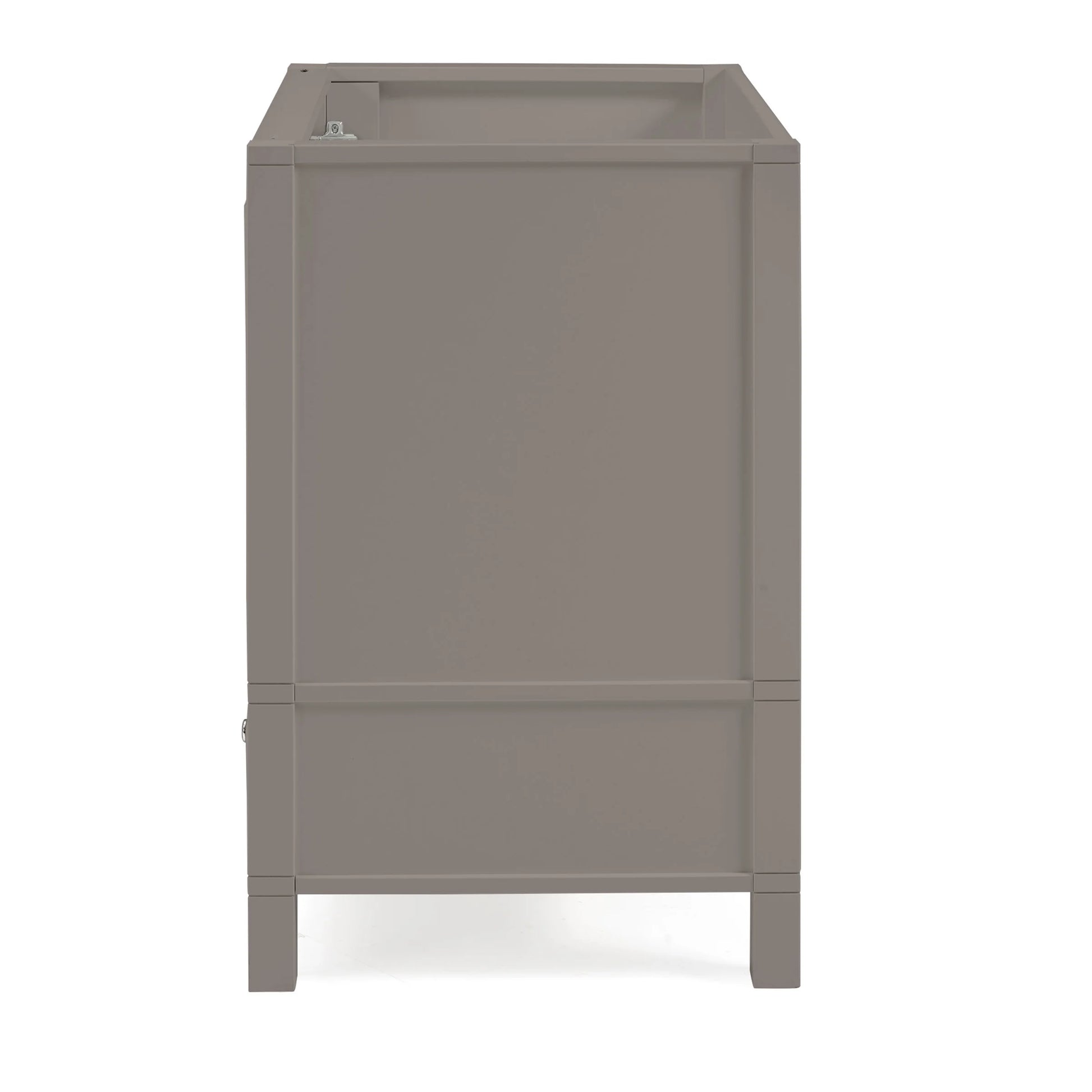 Alaterre Furniture Williamsburg 30 in. Bathroom Vanity - Freestanding Cabinet Without Sink - Small Wood Vanity with Soft-Close Doors, Gray
