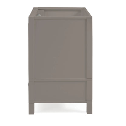 Alaterre Furniture Williamsburg 30 in. Bathroom Vanity - Freestanding Cabinet Without Sink - Small Wood Vanity with Soft-Close Doors, Gray