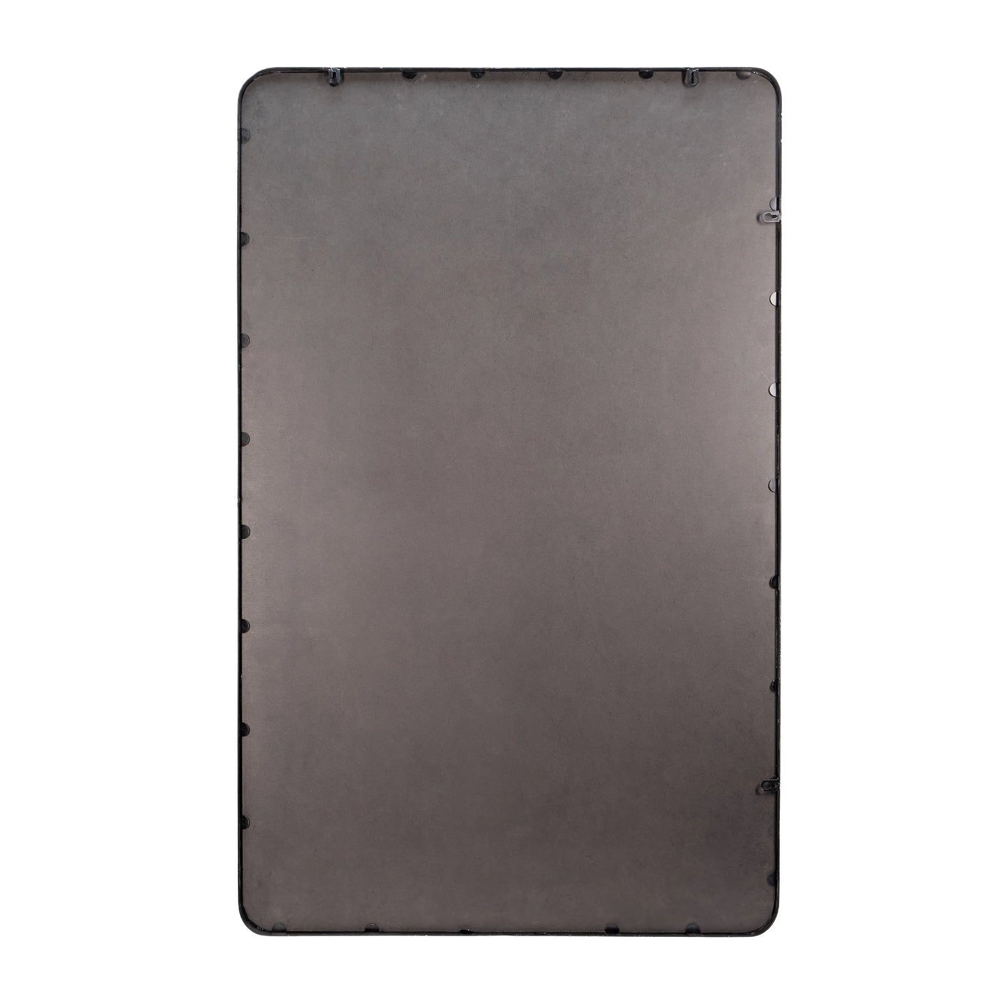 Emma + Oliver 48" x 30" Rectangular Wall Mirror with Black Frame and Silver Backed Glass for Clarity for Entryways, Bathrooms & More