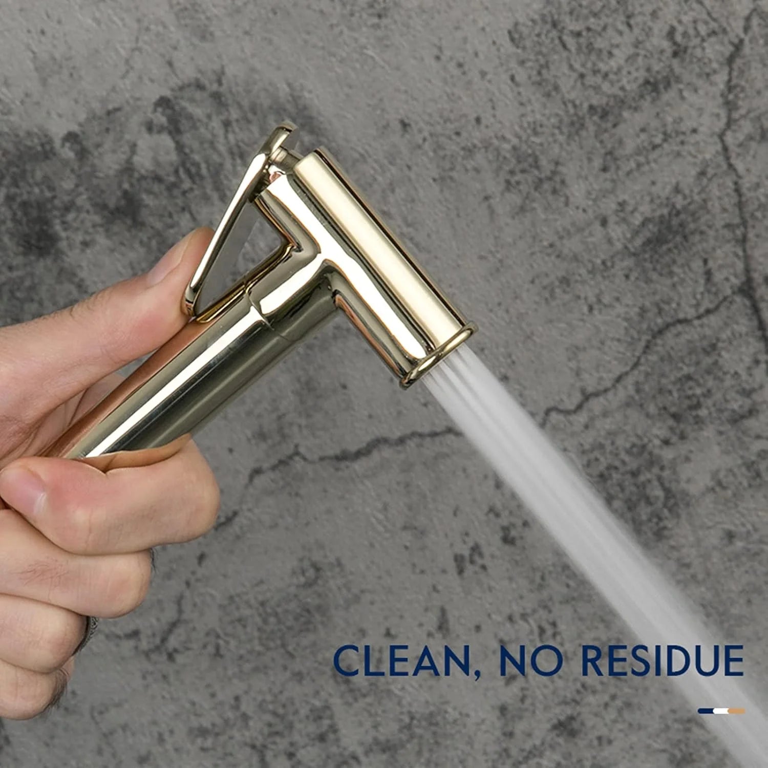 Cloth Diaper Shattaf, Bidet Faucets Brass Bathroom Ass Shower Sprayer, Toilet Bidet Mixer Bidet Hygienic Shower, Hot and Cold Anal Cleaner Faucet