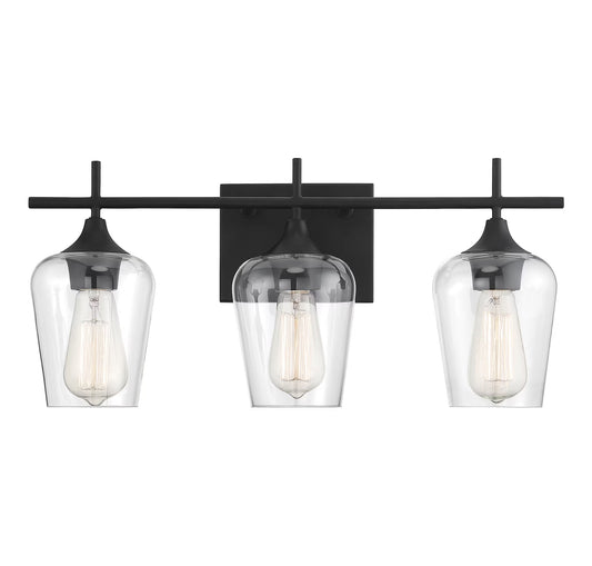 Elegant Octave Bathroom Vanity Light