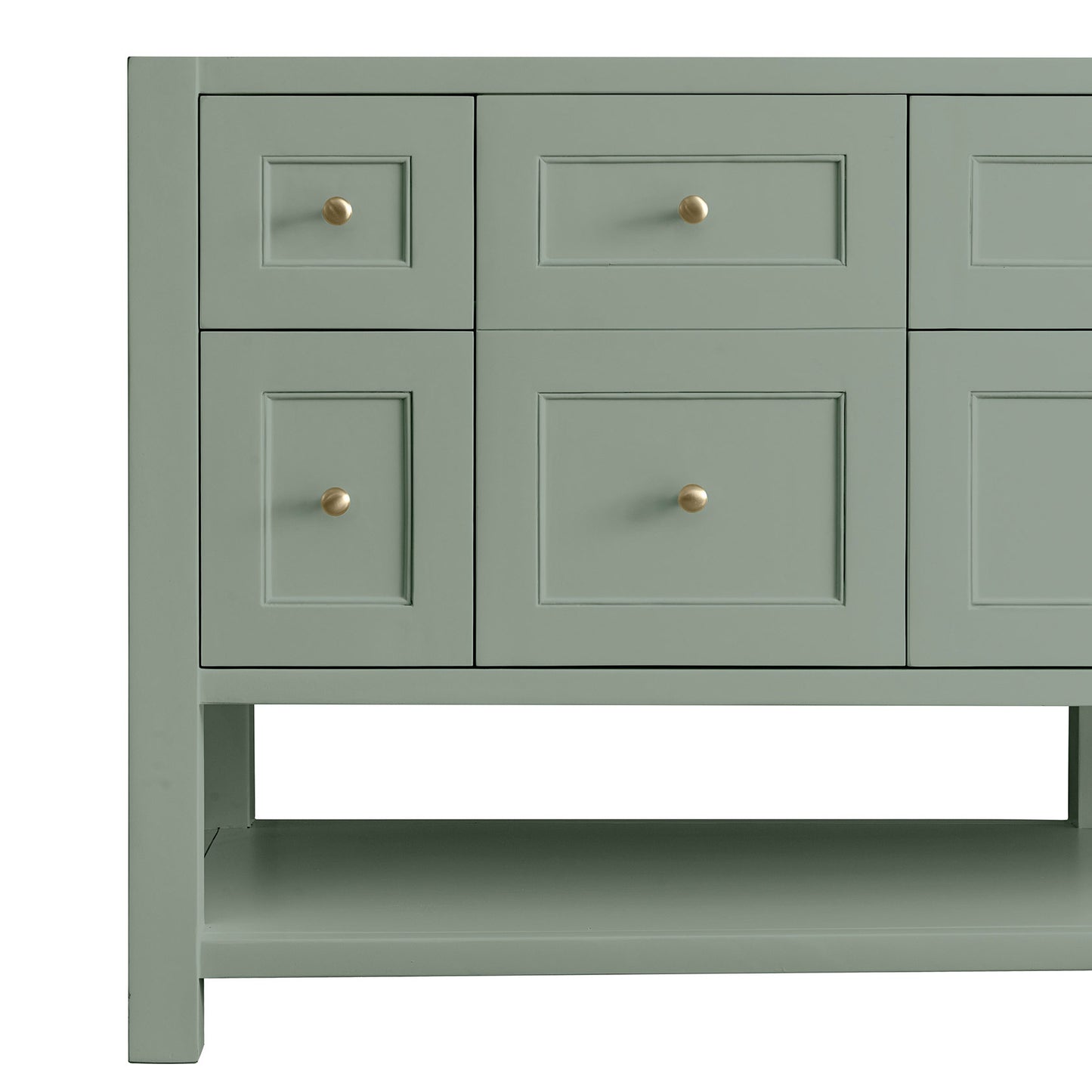 Breckenridge 72' Bathroom Vanity in Smokey Celadon by James Martin Vanities