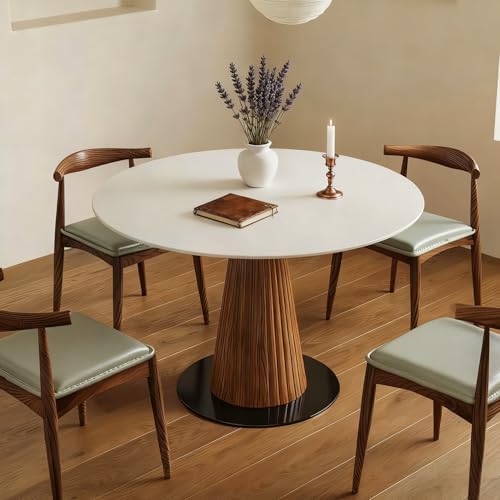 Bar Stool Cushion Faux Leather Square Cushion Set of 2/4 - Thick 3cm Non-Slip Stool Pads with Ties, Barstool Cushions for Dining & Kitchen Chair Pads (2, Beige, 14x14in)