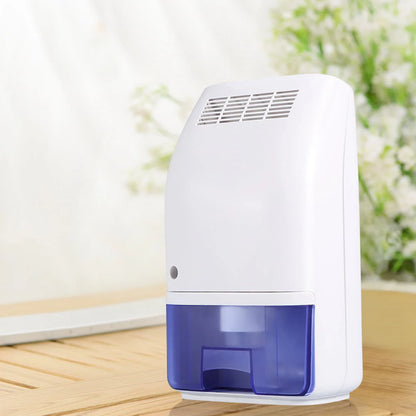 Tbest 700ml Compact Auto Min Dehumidifier Ultra Quiet Lightweight Portable Dehumidifier for Small Rooms Bathroom, Bedroom, Wardrobe Room, Closet
