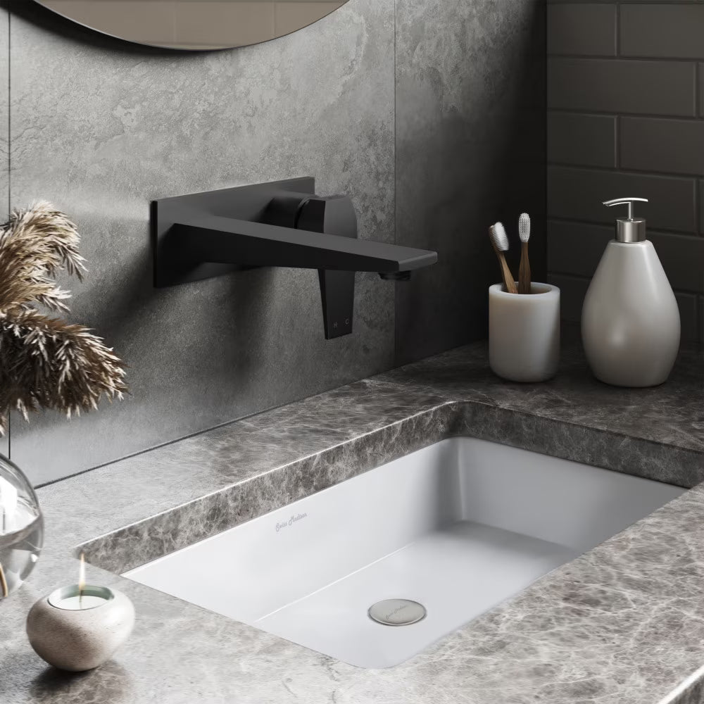 Voltaire Single-Handle, Wall-Mount, Bathroom Faucet in Chrome