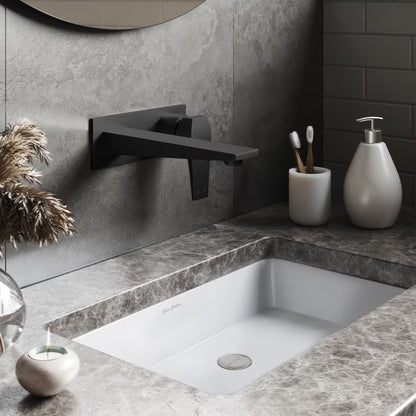 Voltaire Single-Handle, Wall-Mount, Bathroom Faucet in Chrome