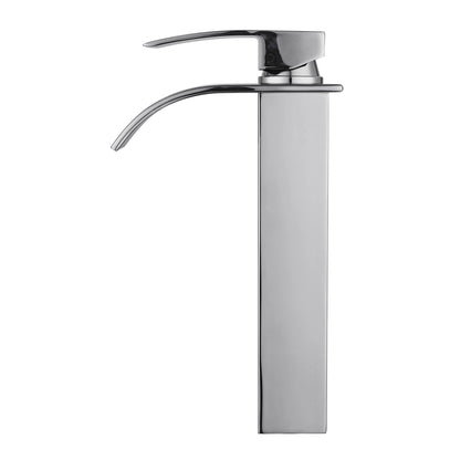 Eisen Home Raina 10" Single Hole Vessel Sink Bathroom Faucet Polished chrome Chrome Finish