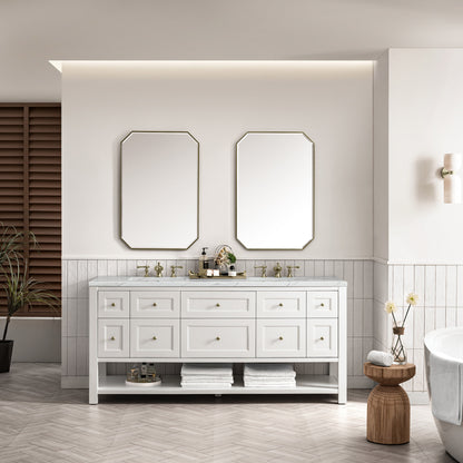Breckenridge 72' Bathroom Vanity in White by James Martin Vanities
