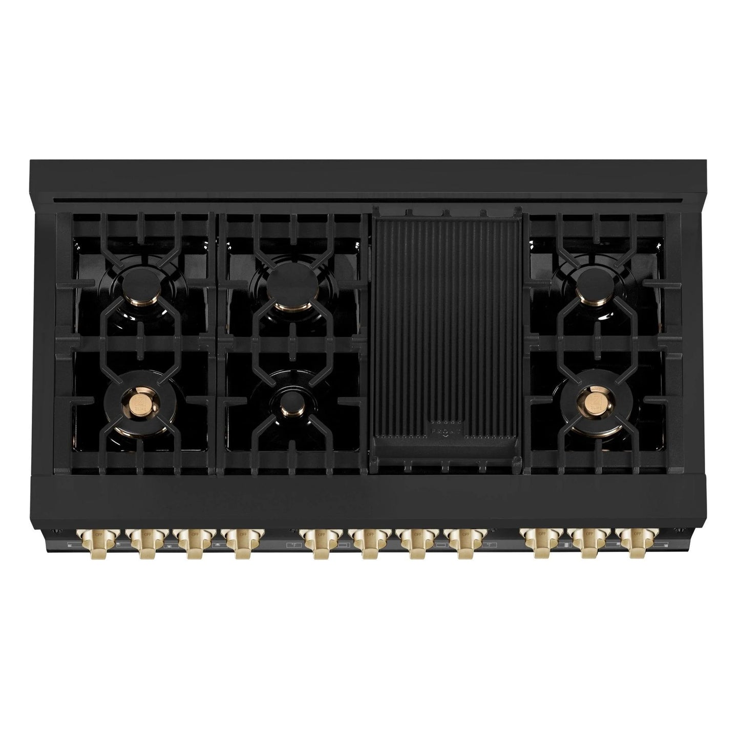 ZLINE KITCHEN AND BATH RABZ48CB professional gas range