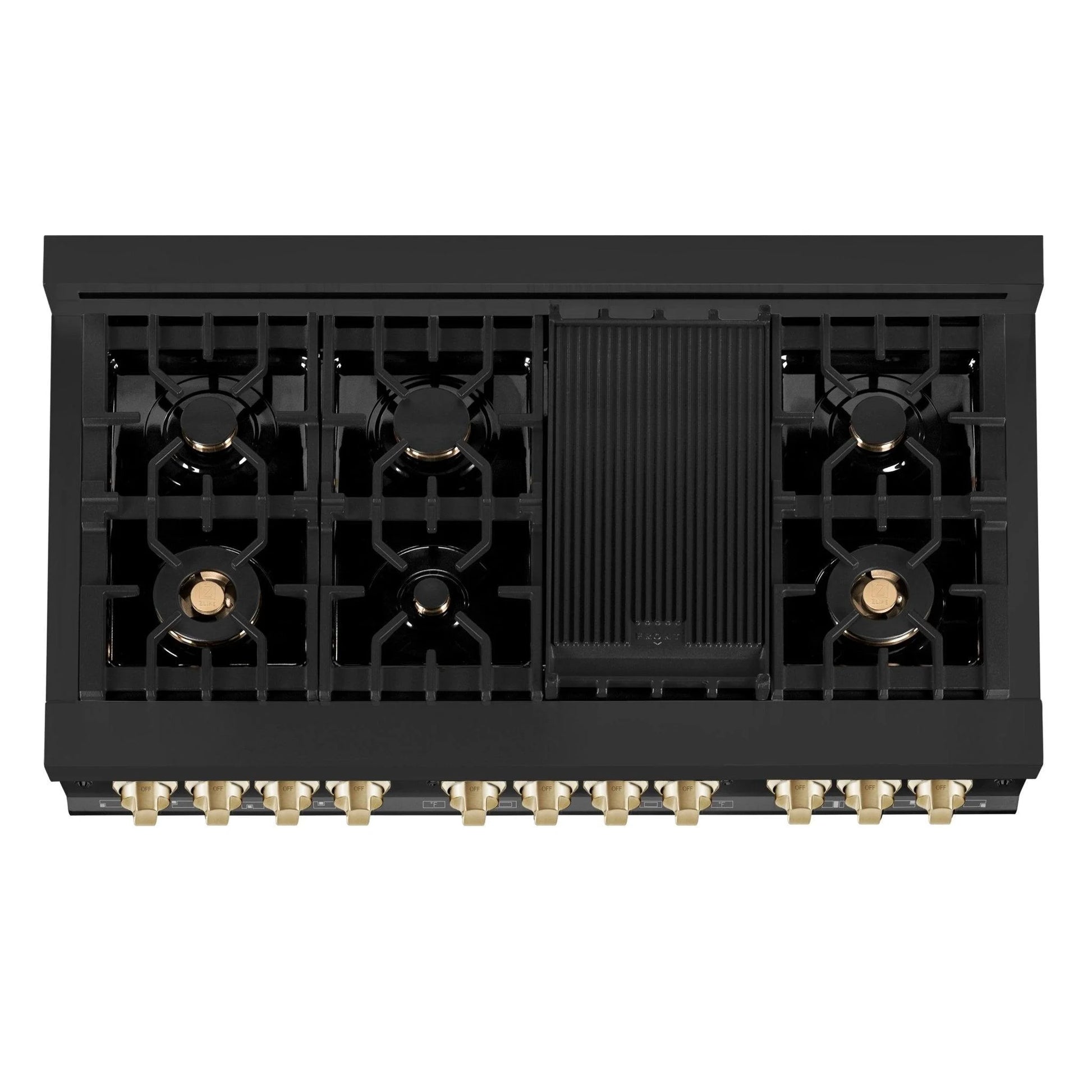 ZLINE KITCHEN AND BATH RABZ48CB professional gas range