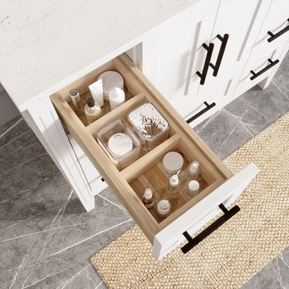 Hudson White Bath Vanity by Studio Bathe
