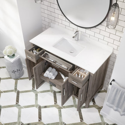 Katie Bath Vanity by Studio Bathe in Gray