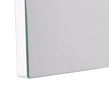 Organizedlife Decor Wall Mirror Frameless Mirror,2-Piece Set Free Combination Hanging Floor Mirrors Living Room Bathroom
