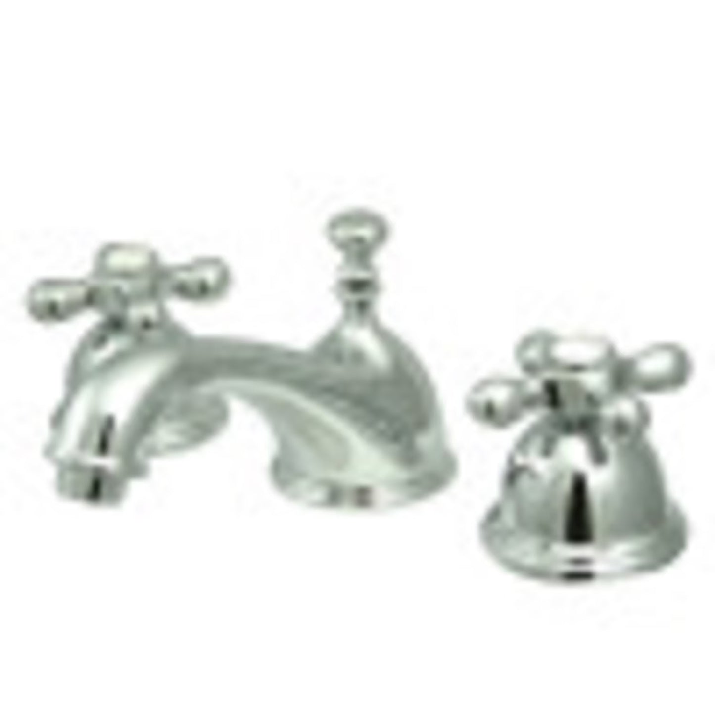 Kingston Brass KS3967AX 8 in. Widespread Bathroom Faucet, Brushed Brass