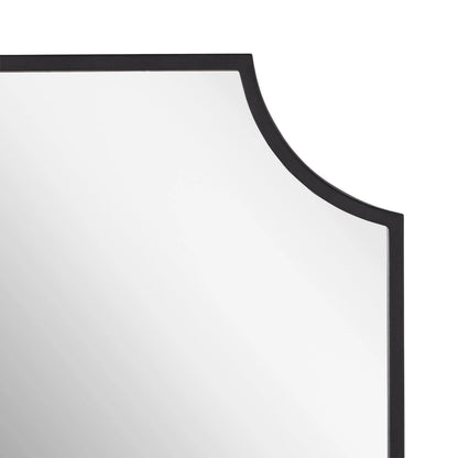34" x 24.25" x 1" Wall Bathroom Vanity Mirror -IRON, MIRROR & ACRYLIC BACK- Gold Leaf -GL