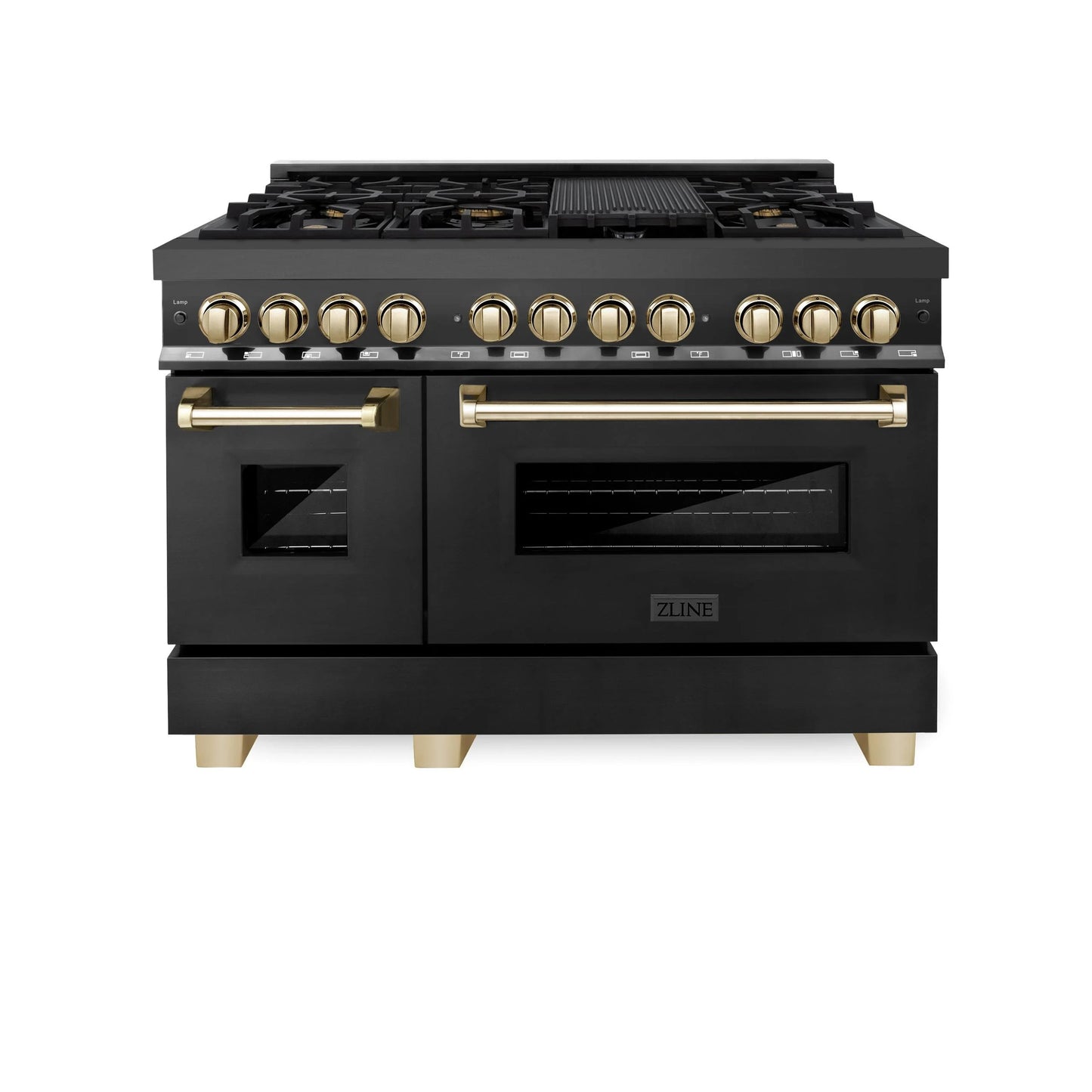 ZLINE KITCHEN AND BATH RABZ48CB professional gas range