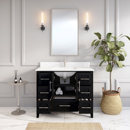 Hudson Black Bath Vanity by Studio Bathe