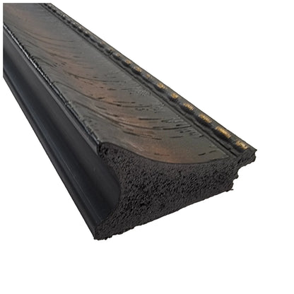 Amanti Art Caleb Brown Beveled Bathroom Wall Mirror