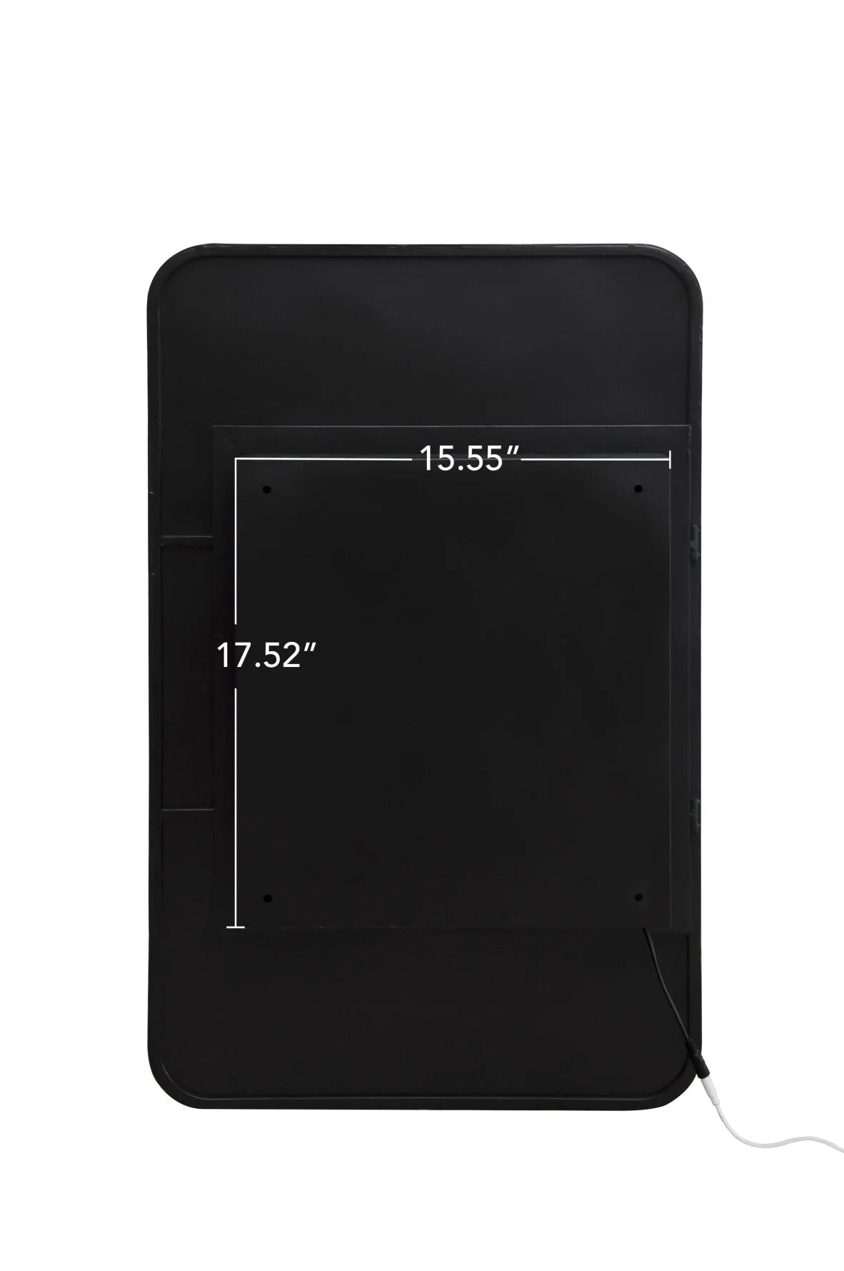 34-Inch Black Medicine Cabinet with Mirror, Wall-Mounted Bathroom Storage with Adjustable Glass Shelves & LED Lighting, Recessed or Surface Mount Design for Space-Saving Organization