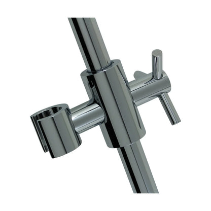Chrome Bathroom Handheld Slide Bar Heavy Duty Brass | Renovator's Supply