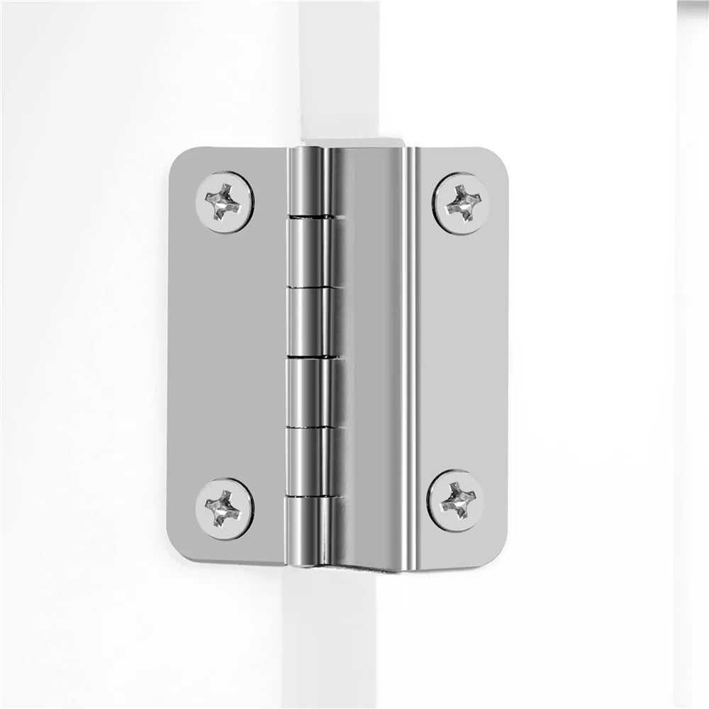 Yaheetech 5-Tier Bathroom Floor Cabinet with Double Door and Adjustable Shelf, White