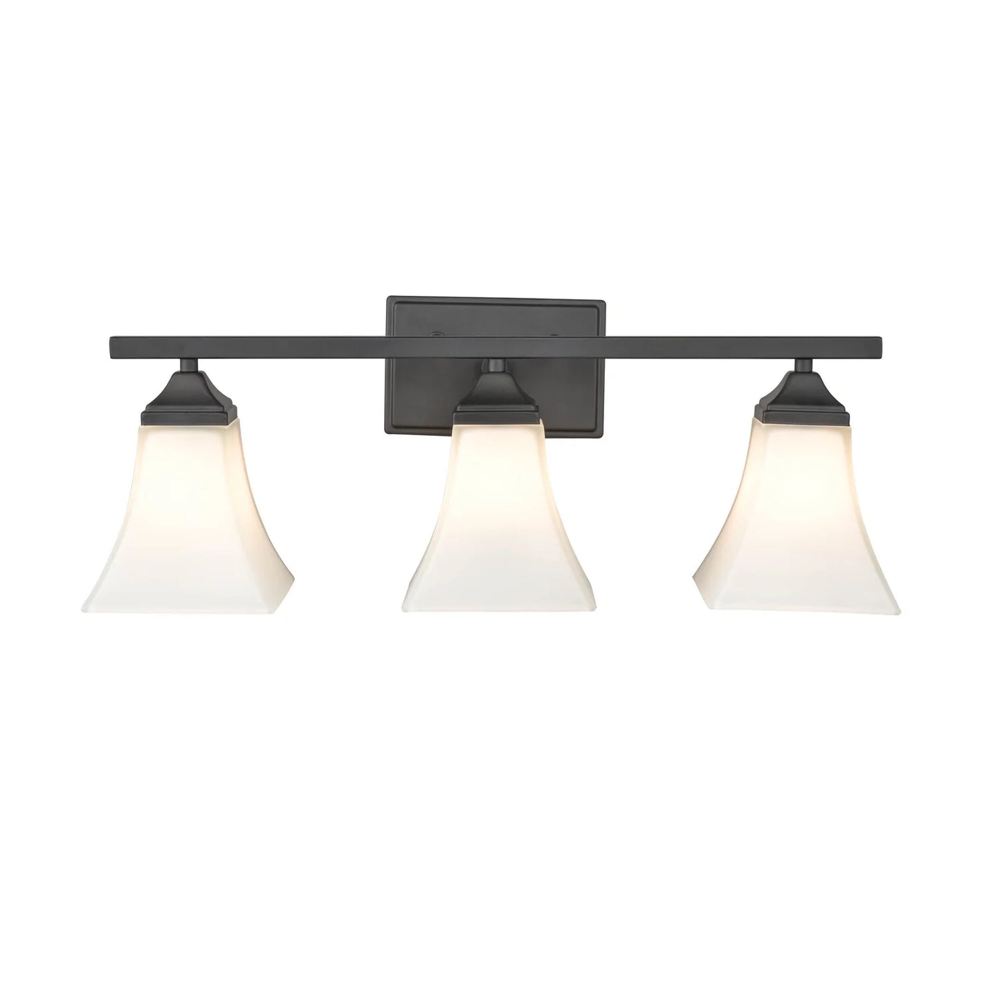 4503-BN-Millennium Lighting-3 Light Bath Vanity-9 Inch Tall and 23.25 Inch Wide-Brushed Nickel Finish