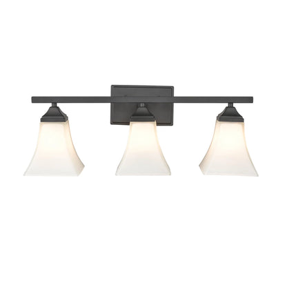 4503-BN-Millennium Lighting-3 Light Bath Vanity-9 Inch Tall and 23.25 Inch Wide-Brushed Nickel Finish