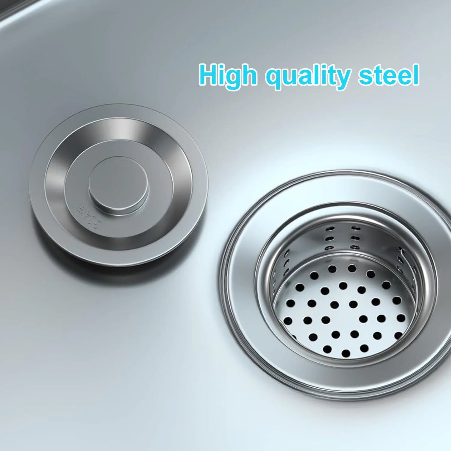 Stainless Steel Utility Sink with Cold and Hot Water Pipes, Free Standing Single Bowl Commercial Kitchen Sink with Workbench,Storage Shelf& Faucet ,For Kitchen,Bathroom,Farmhouse,Indoor,Outdoor