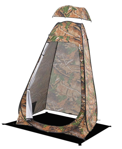 Highcool BRIAN DANY Shower Tent, Privacy Camping Changing Tent, Camp Toilet Bathroom Pod with Shelter, 47.2" 47.2" 74.8"